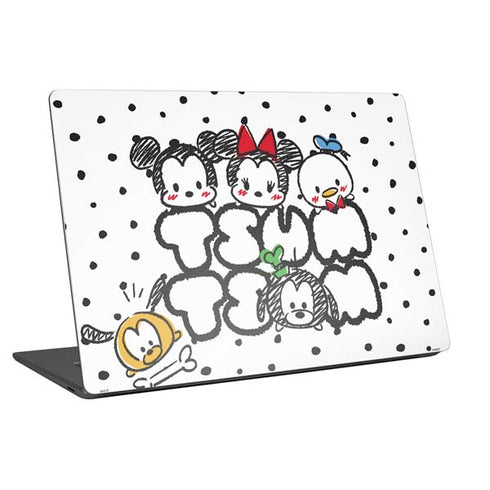 Disney Tsum Tsum Characters Art Universal Laptop 12in (9.8 x 6.8in) Skin